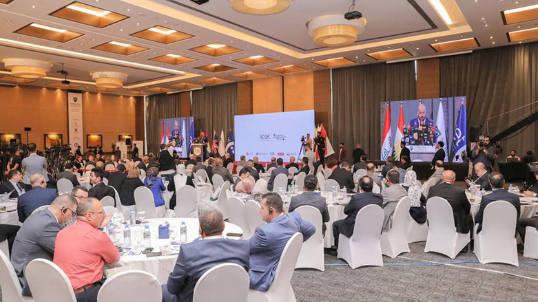 Education officials attend the ICET 2022 in the Kurdistan Region capital Erbil to discuss curriculum development, May 8, 2022. (Photo: Handout/KRG Ministry of Education)
