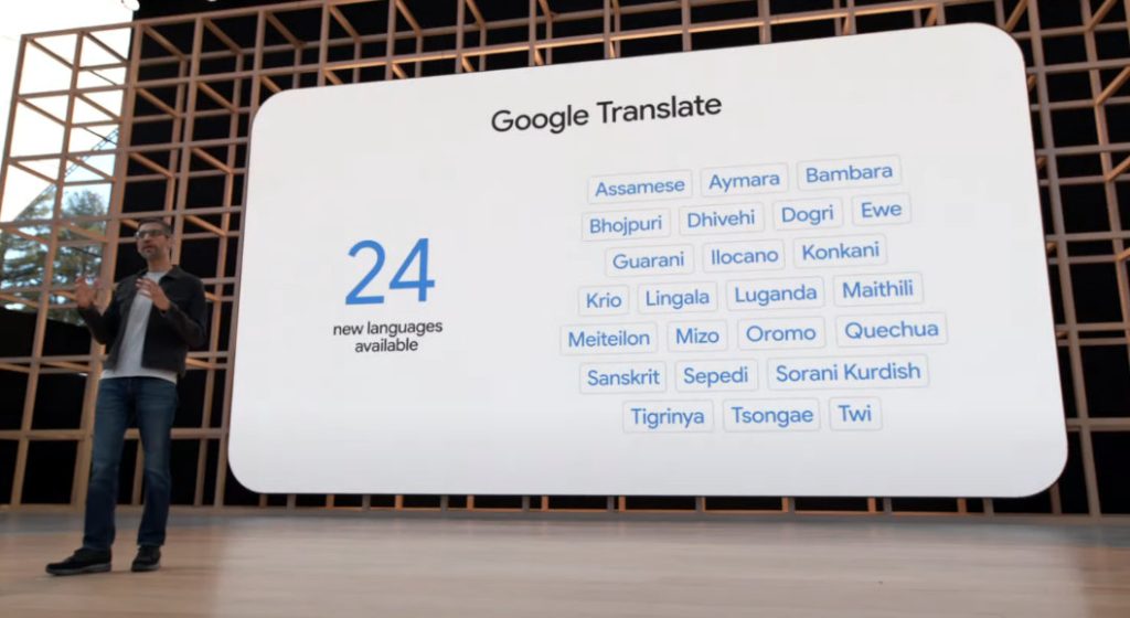 Google announced on Wednesday it added 24 new languages to its translation application, including Sorani Kurdish (Photo: Google).