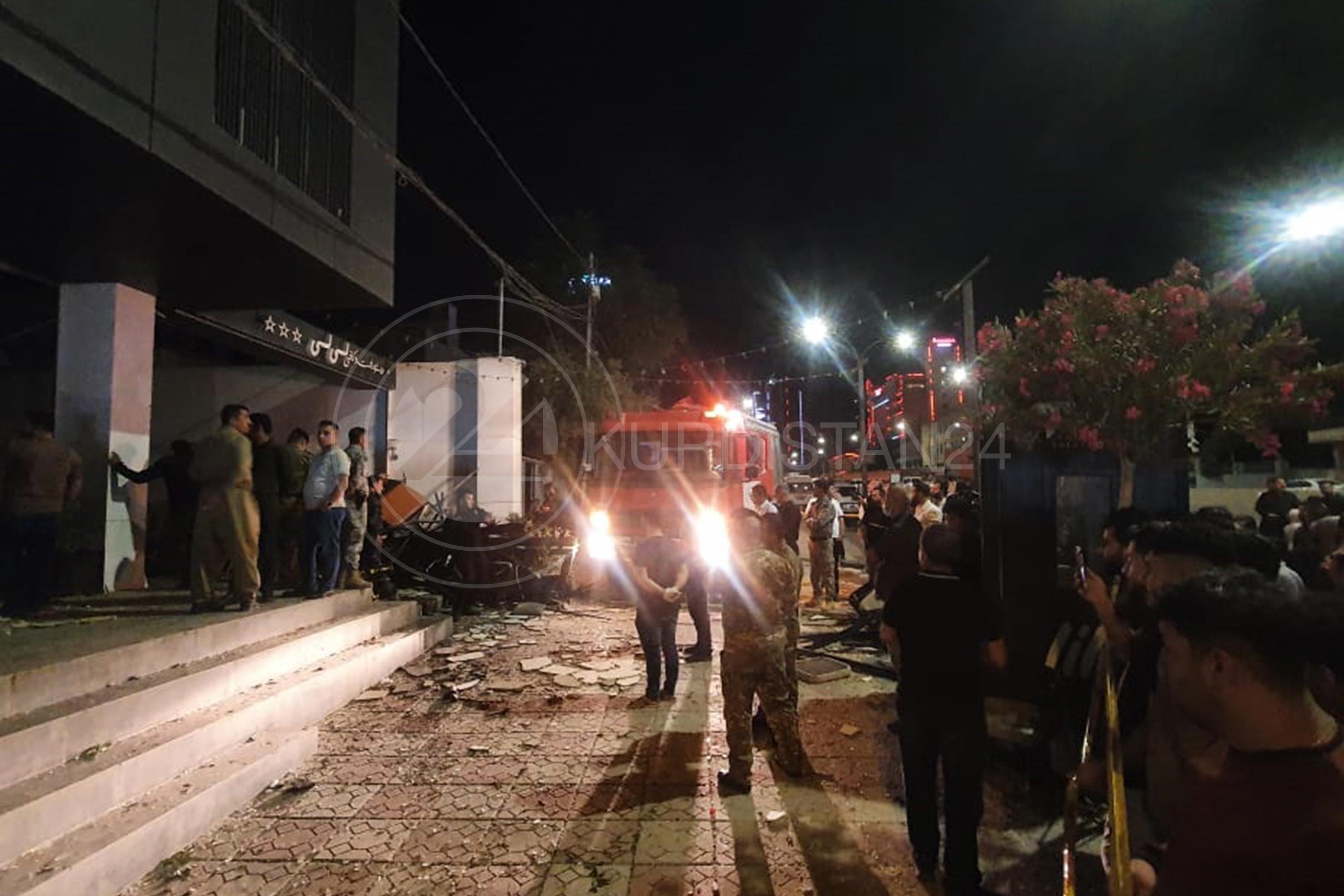 مجروح شدن ١٥ شهروند در اثر انفجار در سلیمانیه