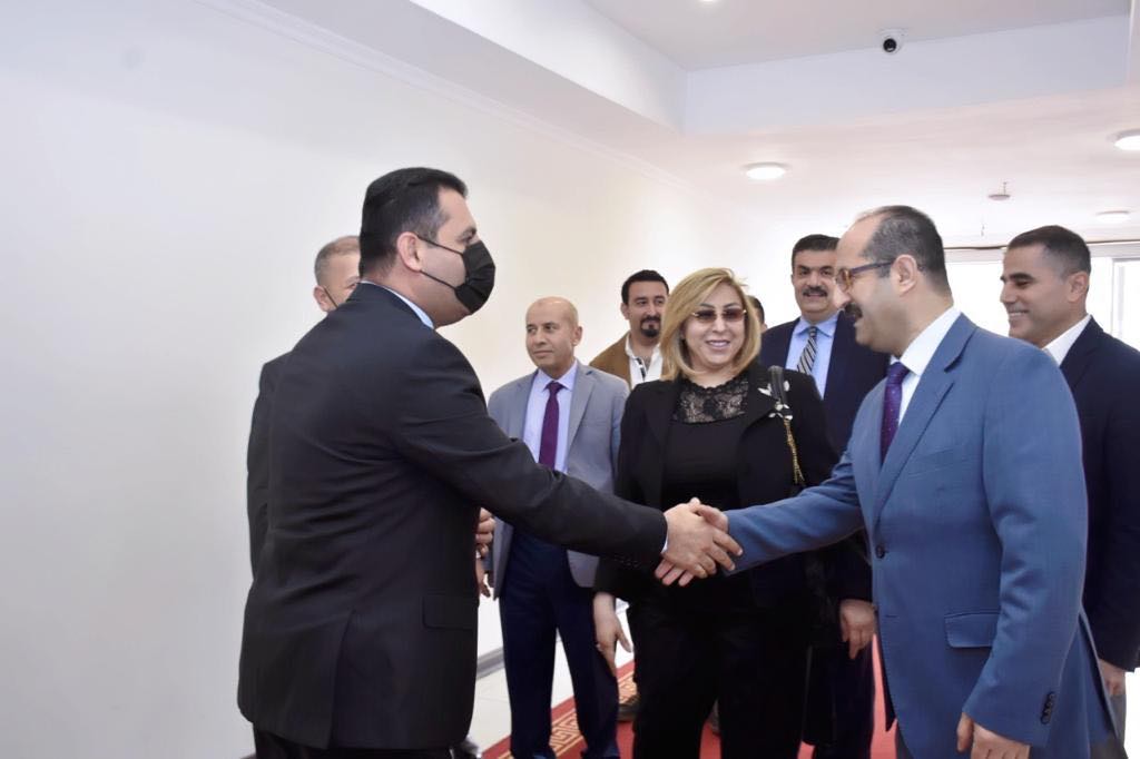 کۆبوونەوەی وەزیری تەندروستی حکومەتی هەرێمی کوردستان و بۆردی پزیشکی ئوردنی