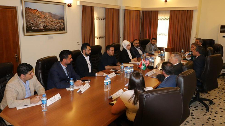 Outgoing US Ambassador to Iraq Matthew H. Tueller held a roundtable with journalists on Sunday, May 15, 2022 (Photo: US Consulate)