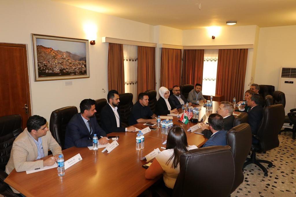 گفتوگۆیوکی رۆژنامەوانی لە ھەولێر بە بەشداری ماتیو تولەر، باڵیۆزی ئەمریکا
