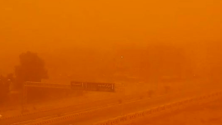 Syria's eastern Deir al-Zor province was heavily affected by the dust storm (Photo: SANA)