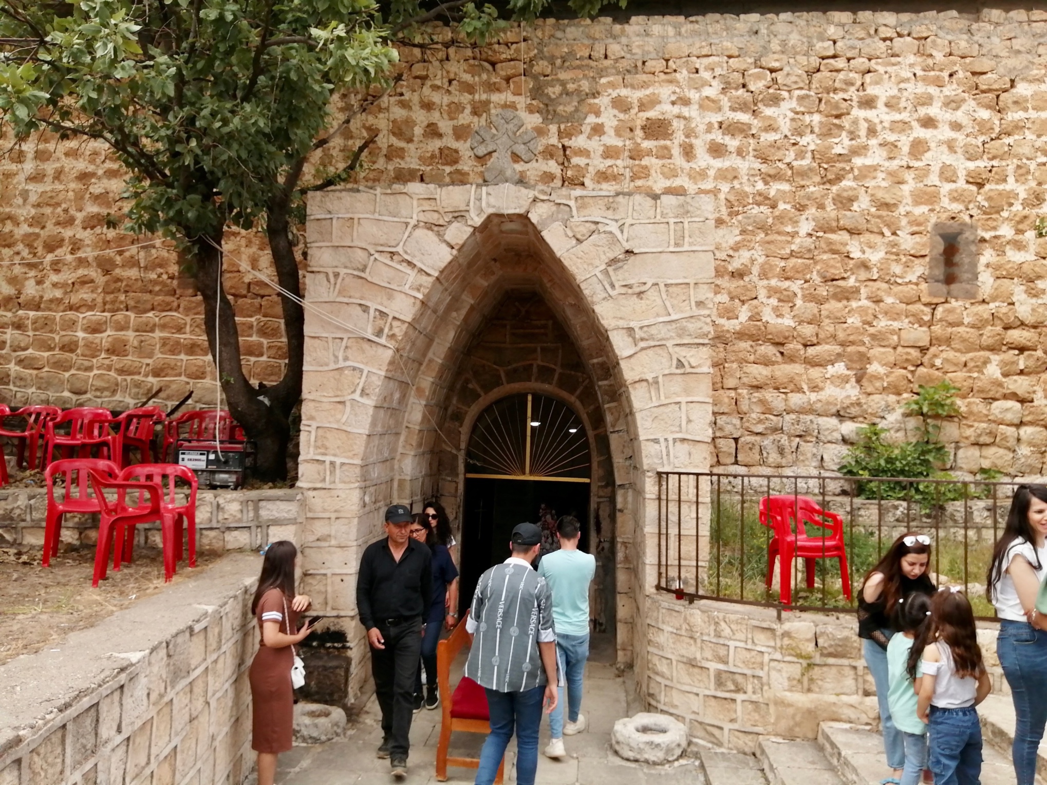 Sultana Mahdokht church, Araden, Duhok. May 15, 2022 (Photo: Kurmanj Nhili)