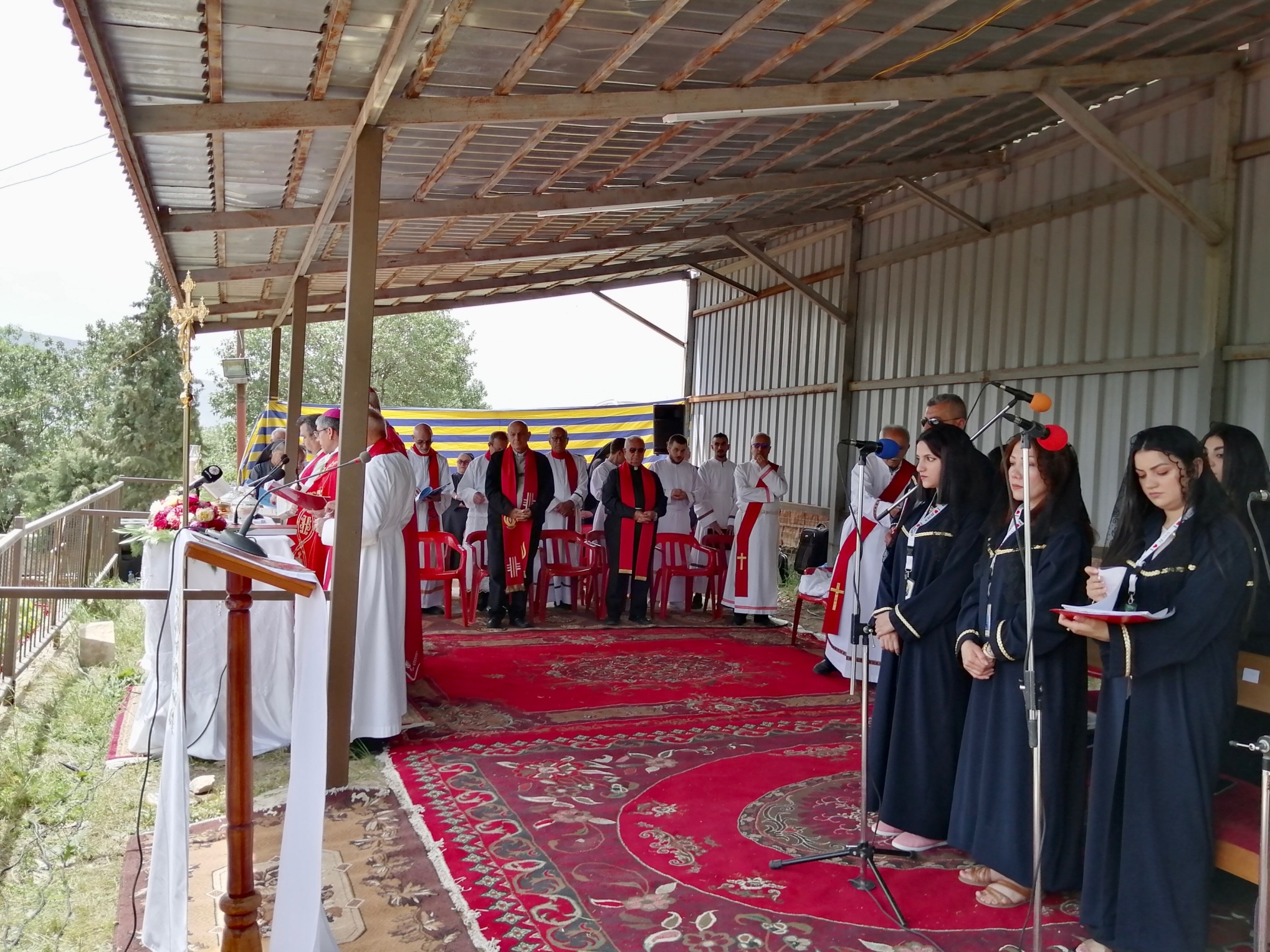 Sultana Mahdokht church, Araden, Duhok. May 15, 2022 (Photo: Kurmanj Nhili)