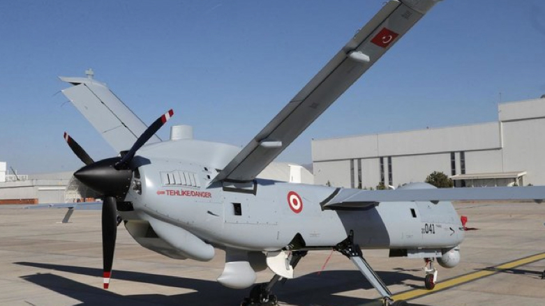 An Anka drone, an unmanned aerial vehicle developed by Turkish Aerospace Industries, in Ankara, Turkey, March 5, 2021 (Photo: AFP)