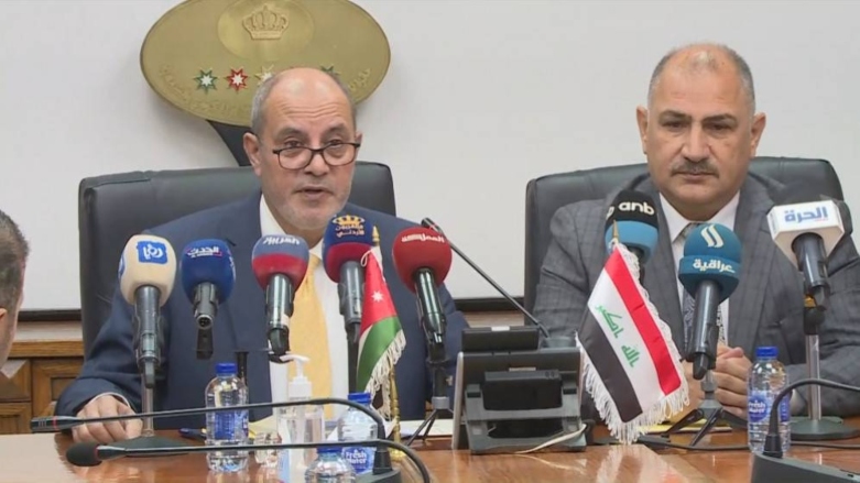 کنفرانس مطبوعاتی وزیران صنعت و بازرگانی عراق و اردن