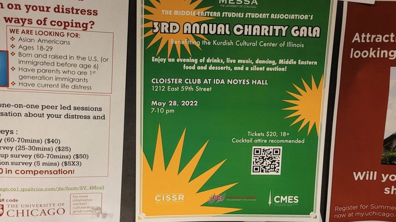 The 3rd Annual Charity Gala will support the Kurdish Cultural Center of Illinois (Photo: MESSA).
