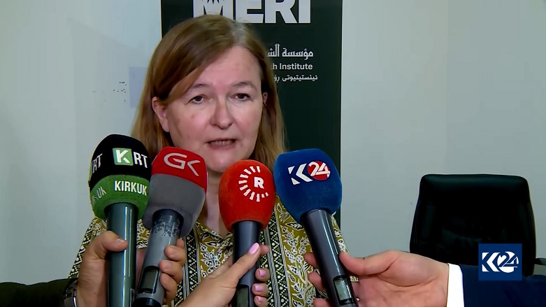 Nathalie Loiseau, Chair of the European Parliament Subcommittee on Security and Defence (Photo: Kurdistan 24)