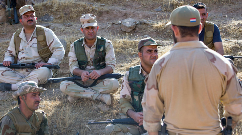 The Dutch army has also trained Peshmerga forces during the anti-ISIS war (Photo: Dutch Ministry of Defense)
