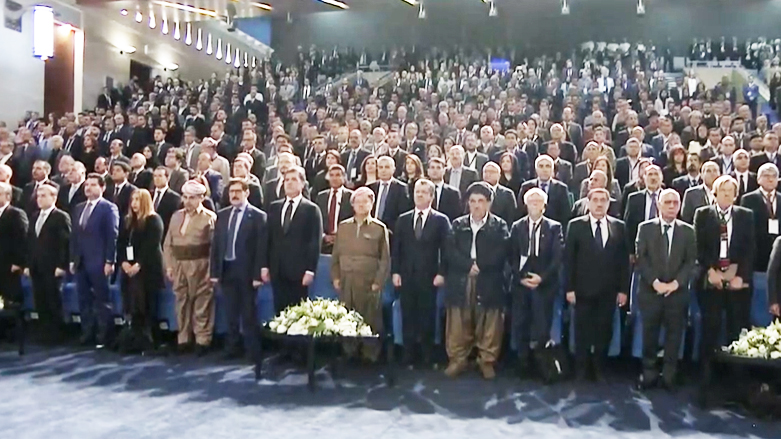يشارك في المؤتمر الرئيس مسعود بارزاني وعدد من المسؤولين الحكوميين في أربيل وبغداد