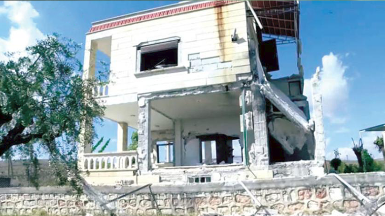 وێنەی خانووەکەی ئەبو حوسێن حوسێنی، سەرکردەی داعش