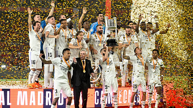 Real Madrid kupayı kazandı (Foto: AFP)
