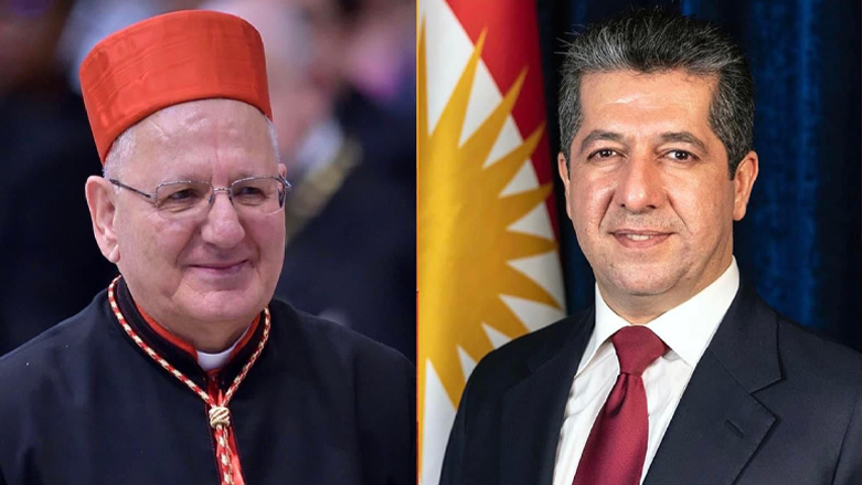 مسرور بارزانی، نخست وزیر اقلیم کوردستان و کاردینال لوئیس ساکو، پاتریارک کلیسای کاتولیک کلدانی در عراق و جهان، تماس تلفنی برقرار کردند
