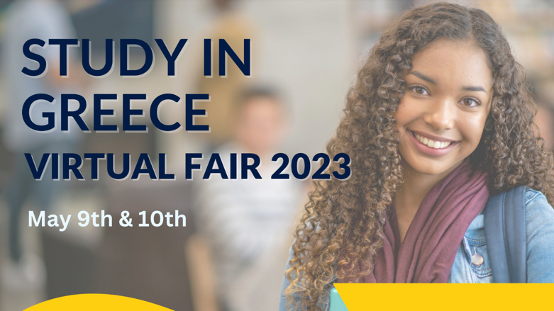The Study in Greece Virtual Fair 2023 will be held on May 9 and May 10 (Photo: Greece Virtual Fair 2023).