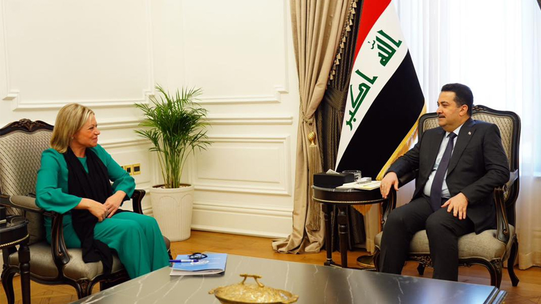 رئيس الوزراء العراقي والممثلة الأممية لدى العراق