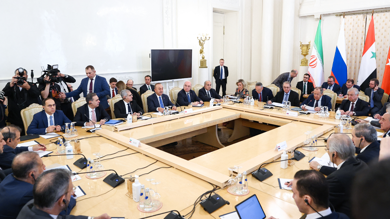 کۆبوونەوە چوارقۆڵییەکەی مۆسکۆ سەبارەت بە پرسی سووریا | وێنە: AFP