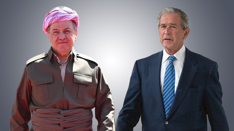 پیام تبریک جرج دبلیو بوش، رئیس جمهور سابق آمریکا به پرزیدنت مسعود بارزانی
