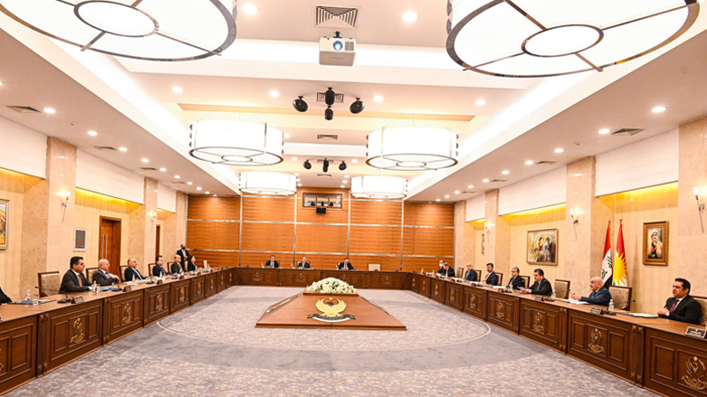 The meeting of the Kurdistan Regional Government (KRG) Council of Ministers, March 6, 2023. (Photo: KRG)