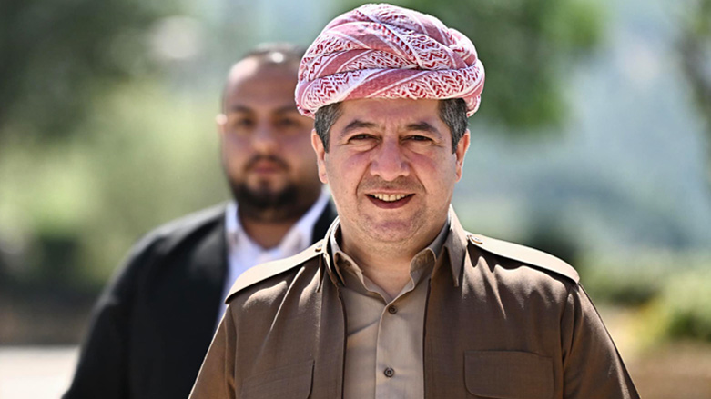 Kurdistan Region Prime Minister Masrour Barzani is pictured during attending the inauguration of Barzani National Memorial in Erbil province, May 11, 2023. (Photo: KRG)