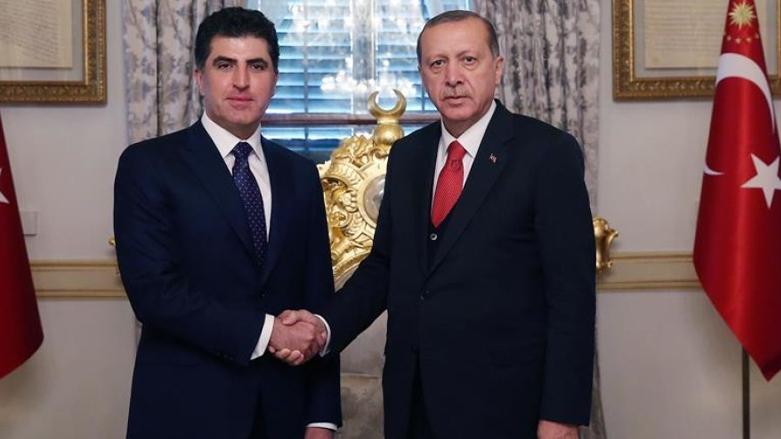 أردوغان ونيجيرفان بارزاني - الصورة أرشيف | رئاسة إقليم كوردستان