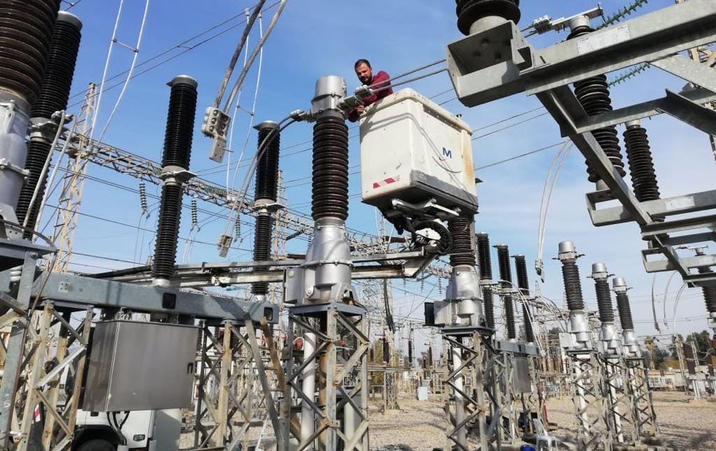 وێستگەیەکی بەرهەمهێنانی کارەبا لە عێراق