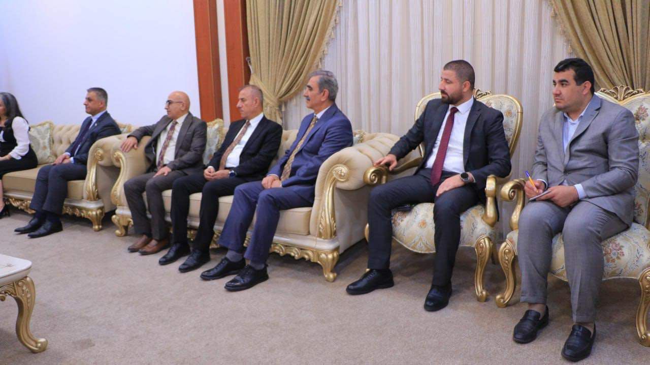 کۆبوونەوەی شازادە دەچێس سۆفی لەگەڵ پارێزگاری دهۆک