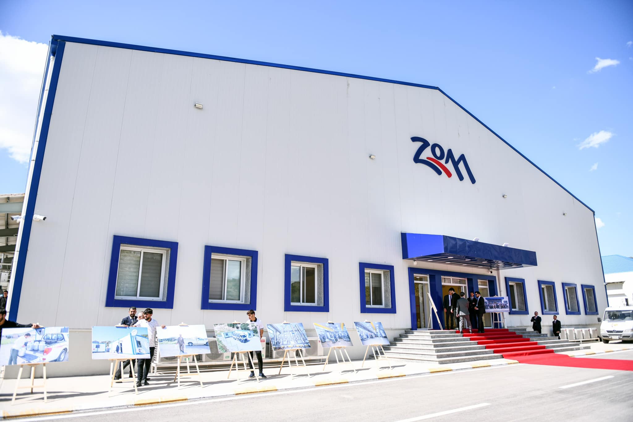 The exterior of Zom Factory for dairy products pictured in Erbil province, May 30, 2023. (Photo: KRG)