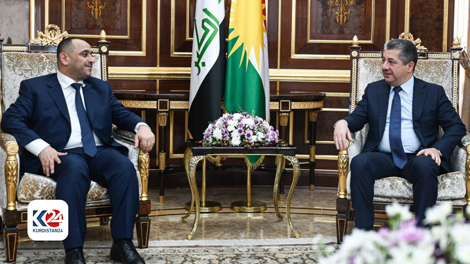 Başbakan Barzani, Irak Elektrik Bakanı ve beraberindeki heyeti kabul etti