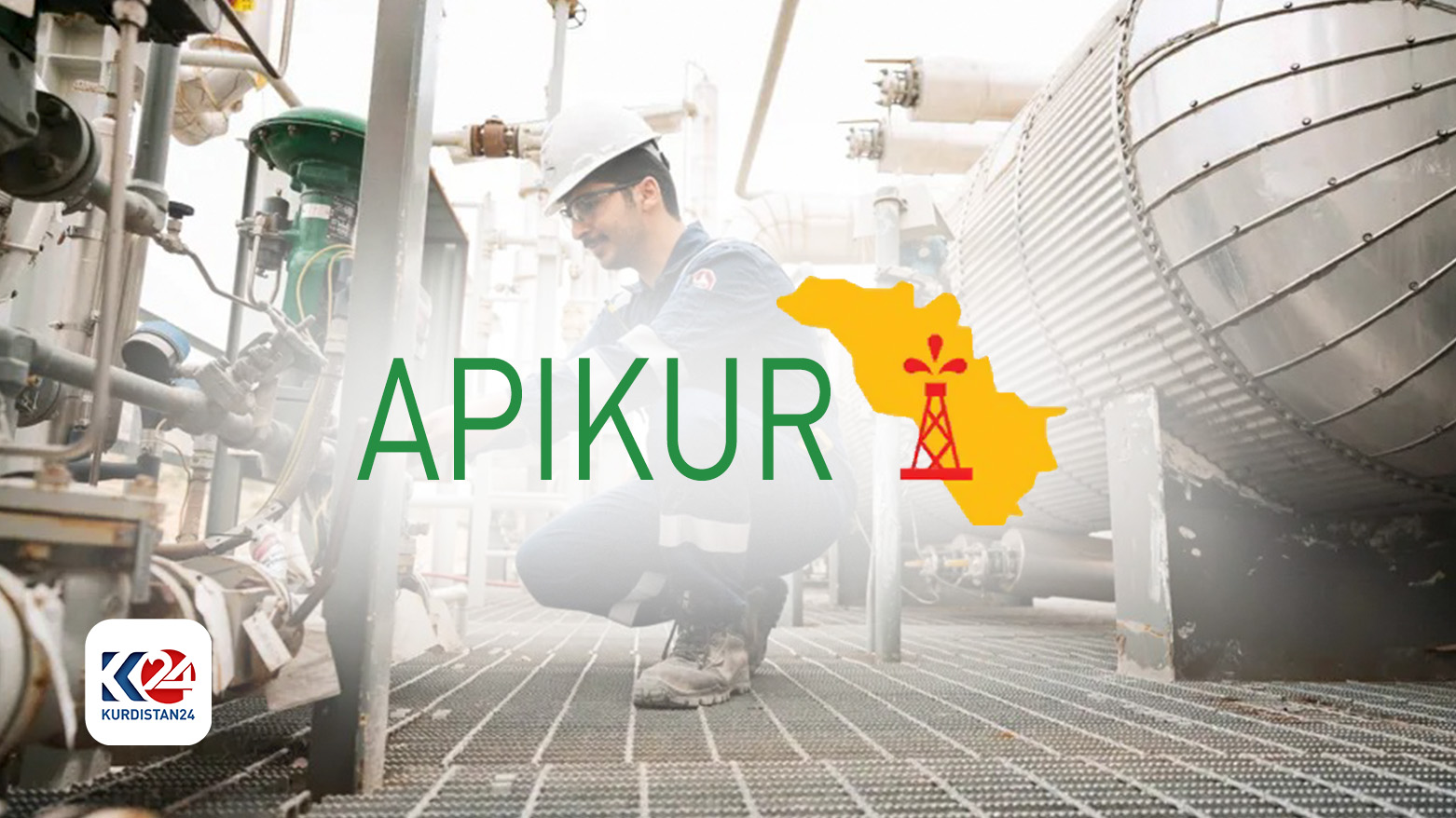 The Association of the Petroleum Industry in Kurdistan (APIKUR). (Photo: Designed by Kurdistan 24)