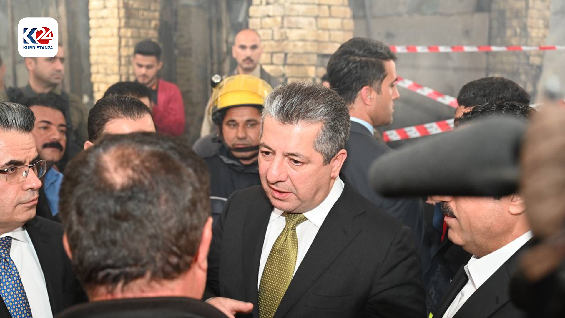 Kurdistan Region Prime Minister Masrour Barzani at the Qaysari Bazaar, May 6, 2024. (Photo: KRG)