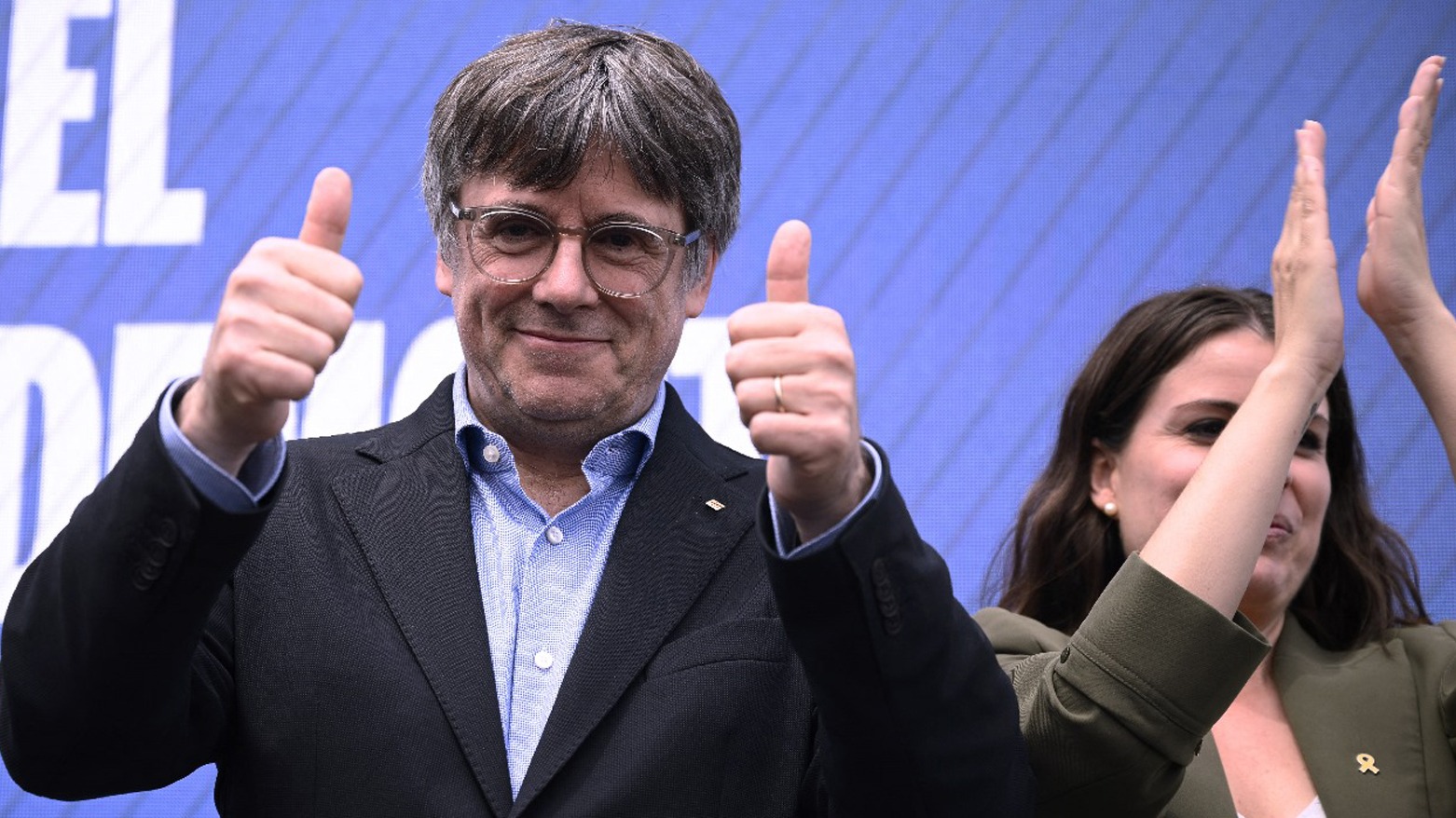Catalan separatist leader and candidate of Junts per Catalunya - JxCat political party, Carles Puigdemont. (Photo: AFP)