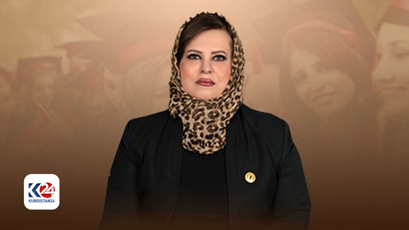 نهله افندی عضو فراکسیون پارت دموکرات کوردستان در پارلمان عراق