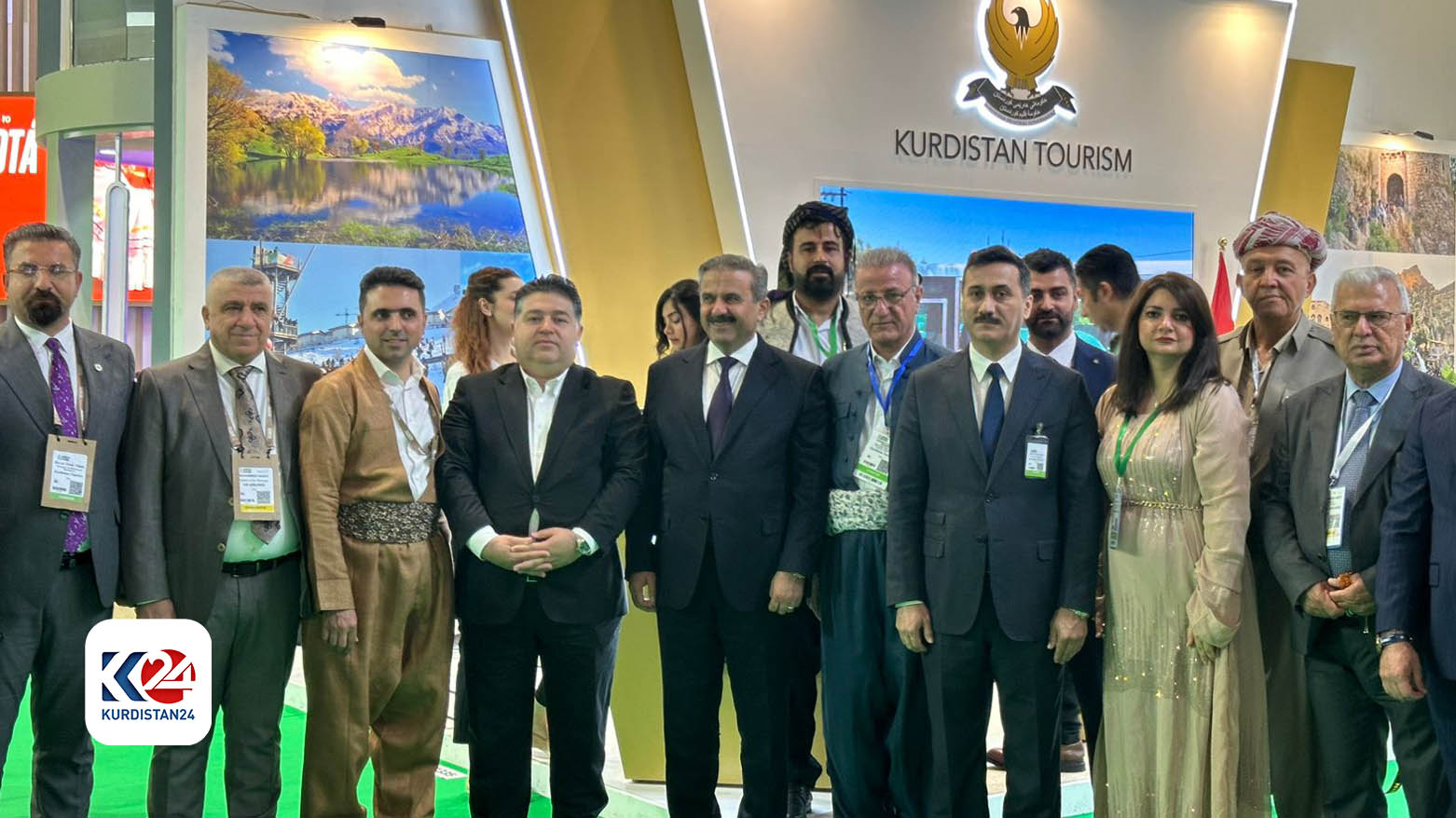 وفد سياحي كوردستاني يشارك في معرض "سوق السفر العربي" في دبي