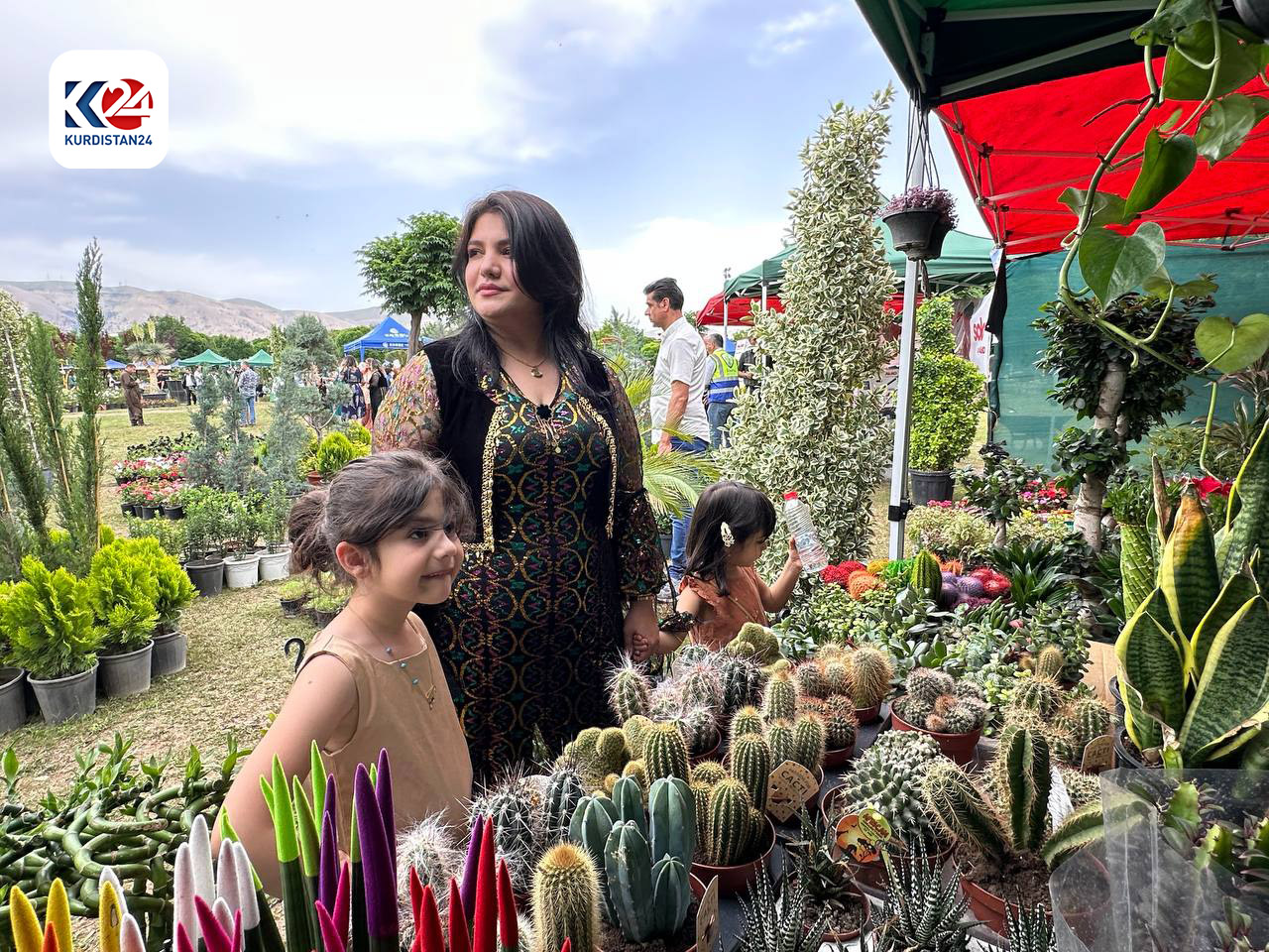 Flower and Tree Festival in Sulaimani, May 11. (Photo: Kurdistan 24)