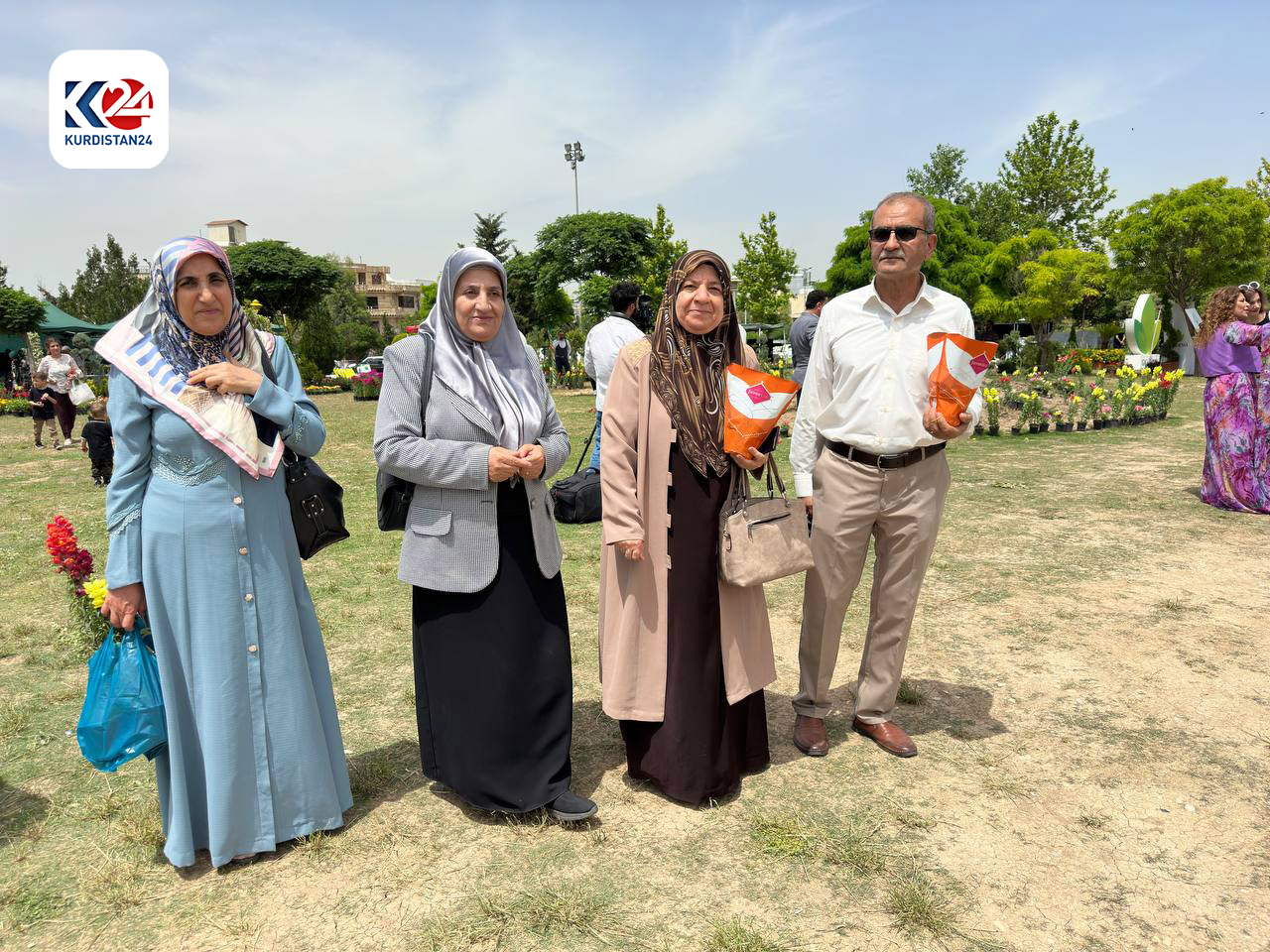Flower and Tree Festival in Sulaimani, May 11. (Photo: Kurdistan 24)