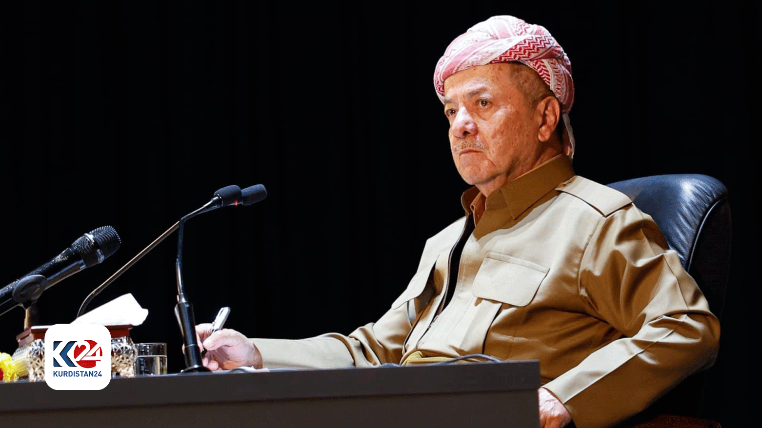 KDP President Masoud Barzani. (Photo: Kurdistan 24)