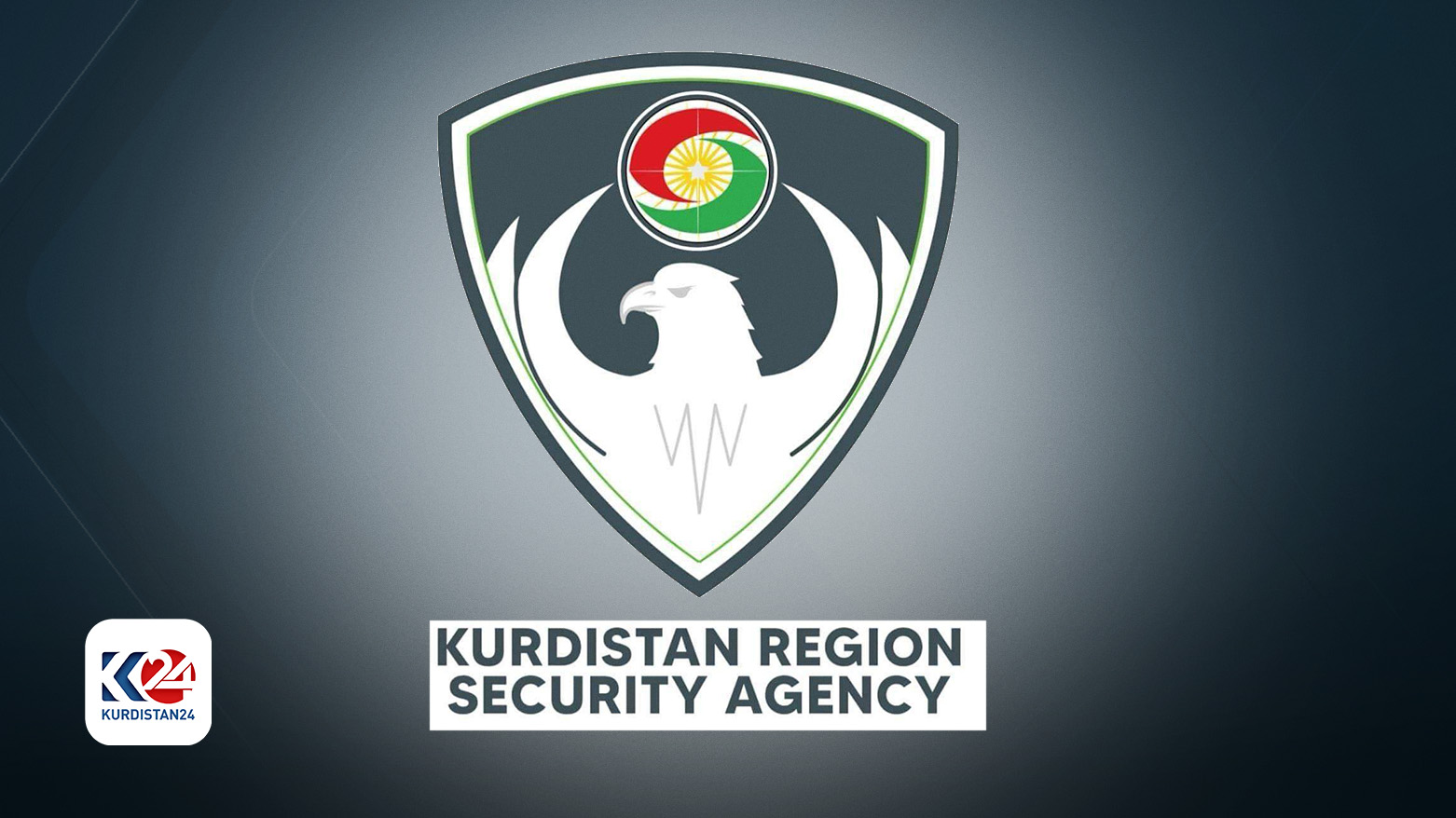 Logo of Kurdistan Region's Security Agency. (Photo: Kurdistan 24)