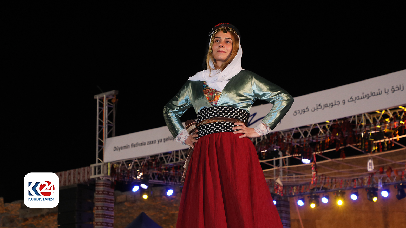 The Kurdish costume festival held in Zaxo. (Photo: Islam Hero/Kurdistan24)