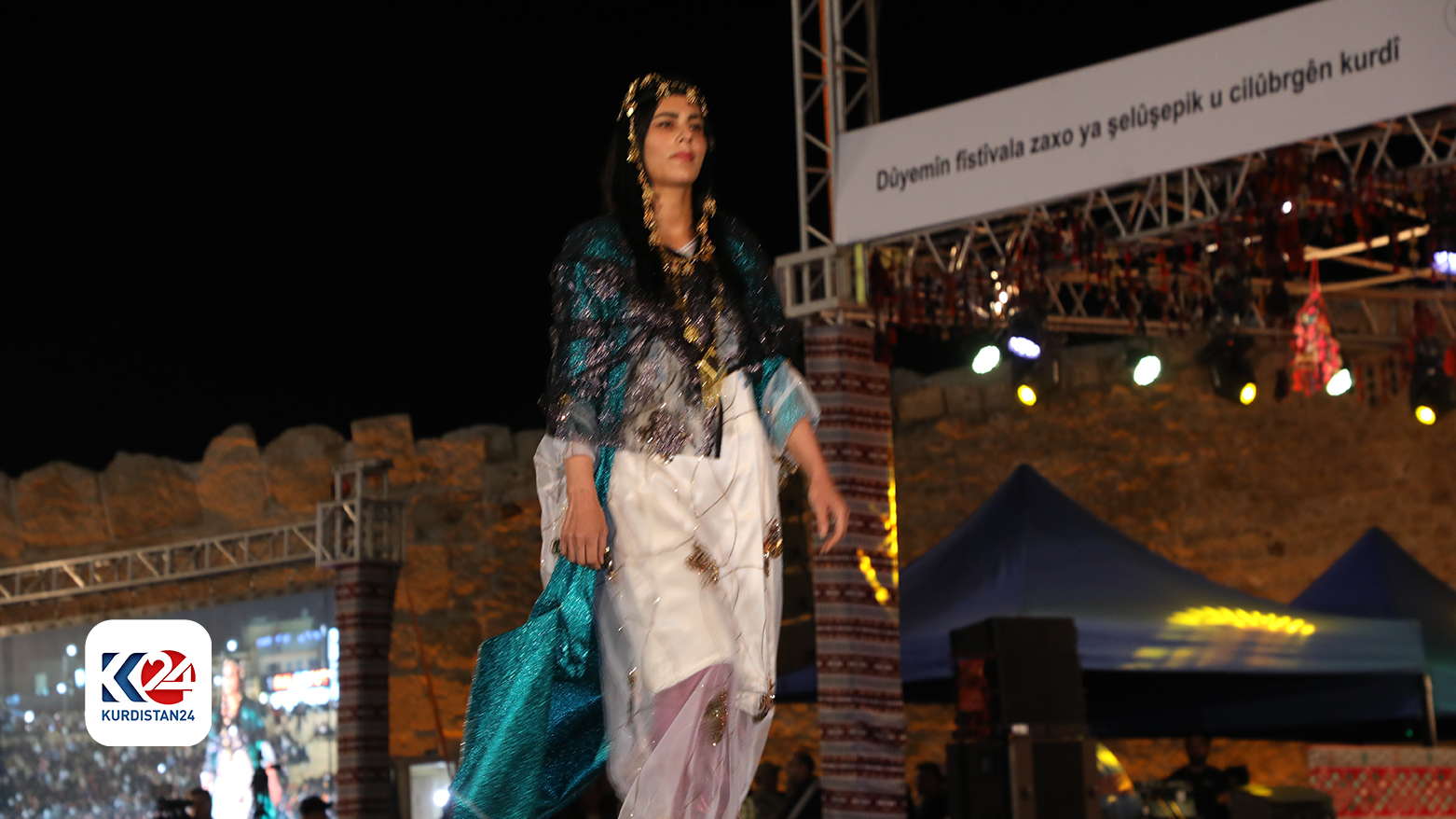 The Kurdish costume festival held in Zaxo. (Photo: Islam Hero/Kurdistan24)