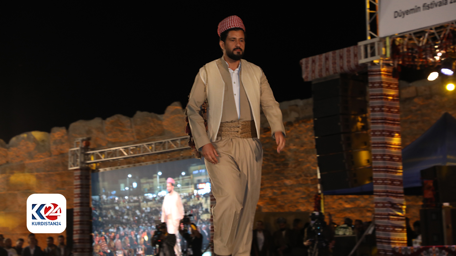 The Kurdish costume festival held in Zaxo. (Photo: Islam Hero/Kurdistan24)