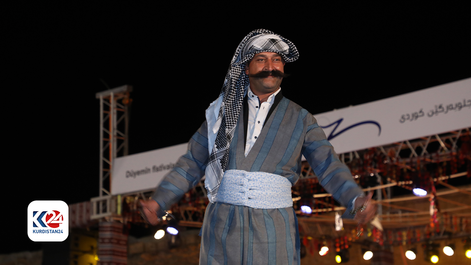 The Kurdish costume festival held in Zaxo. (Photo: Islam Hero/Kurdistan24)