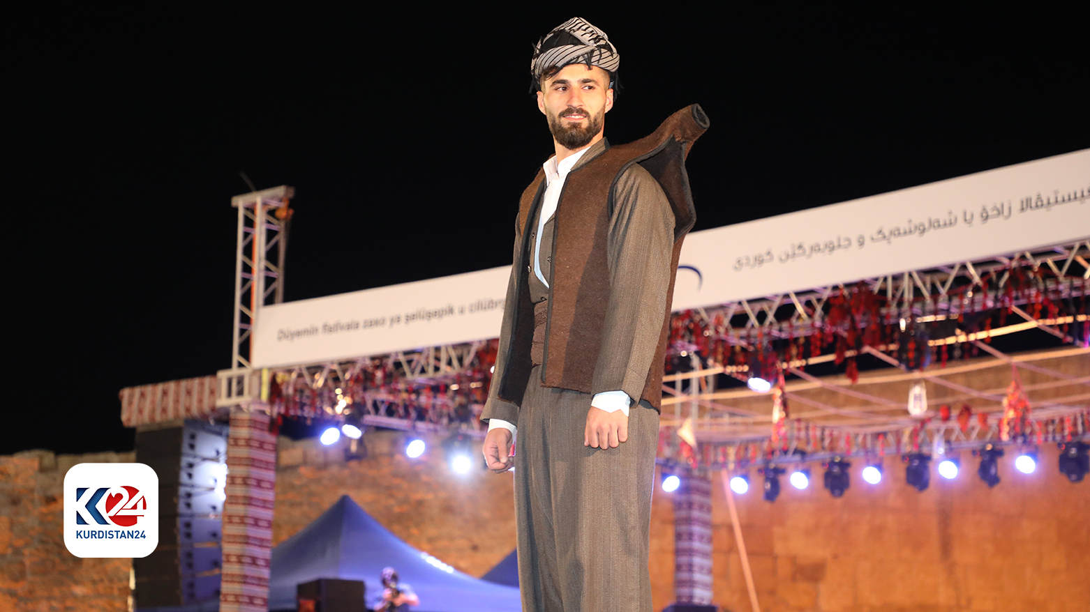 The Kurdish costume festival held in Zaxo. (Photo: Islam Hero/Kurdistan24)