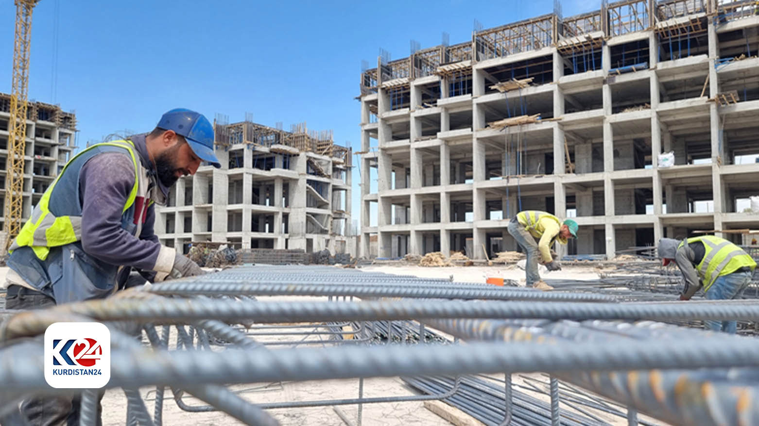 عمال بناء بإقليم كوردستان (تعبيرية)