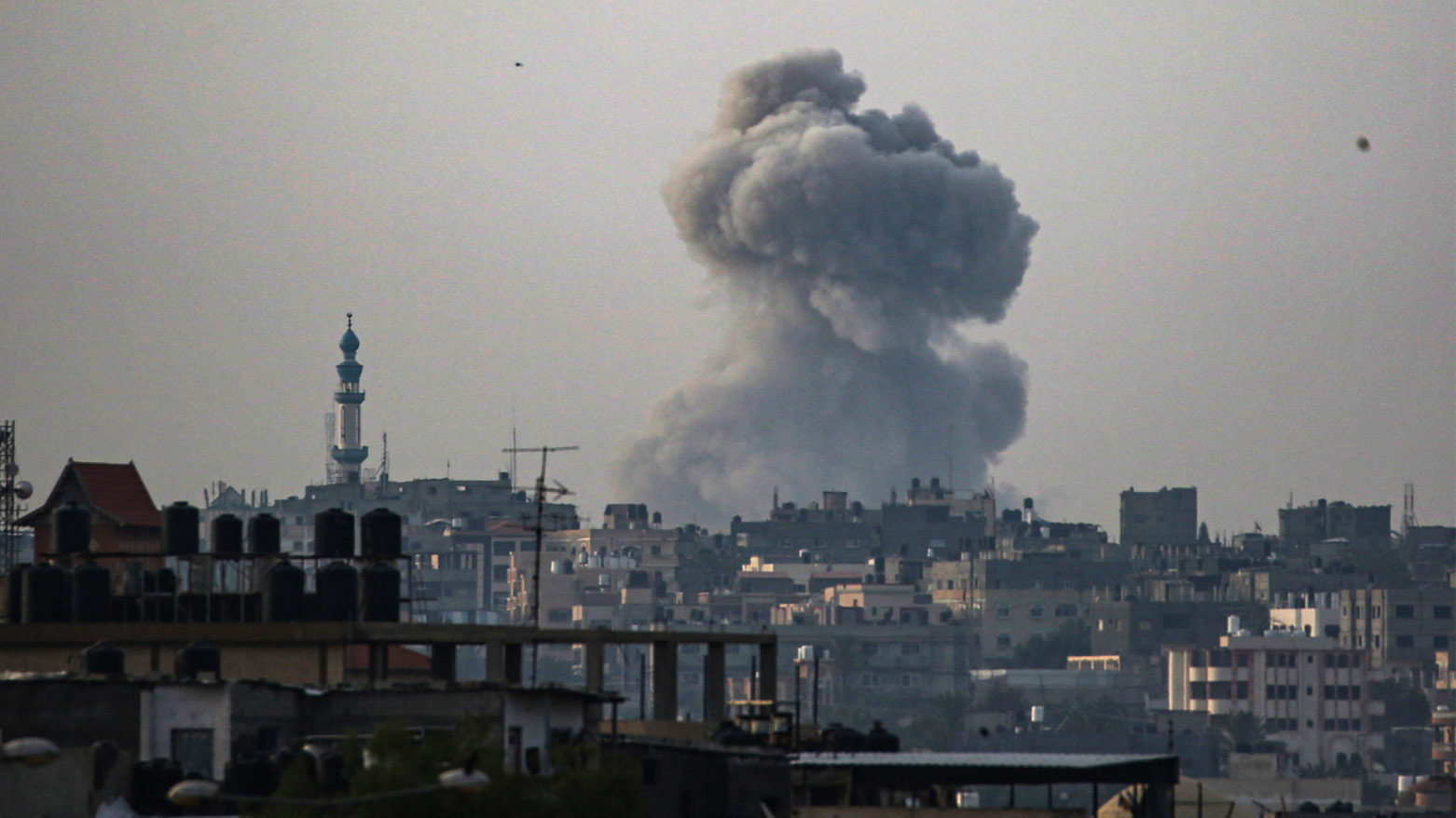 شرق رفح در جنوب نوار غزه در بحبوحه درگیری مداوم بین اسرائیل و حماس. ١٩ مه ٢٠٢٤ – عکس: ای اف پی