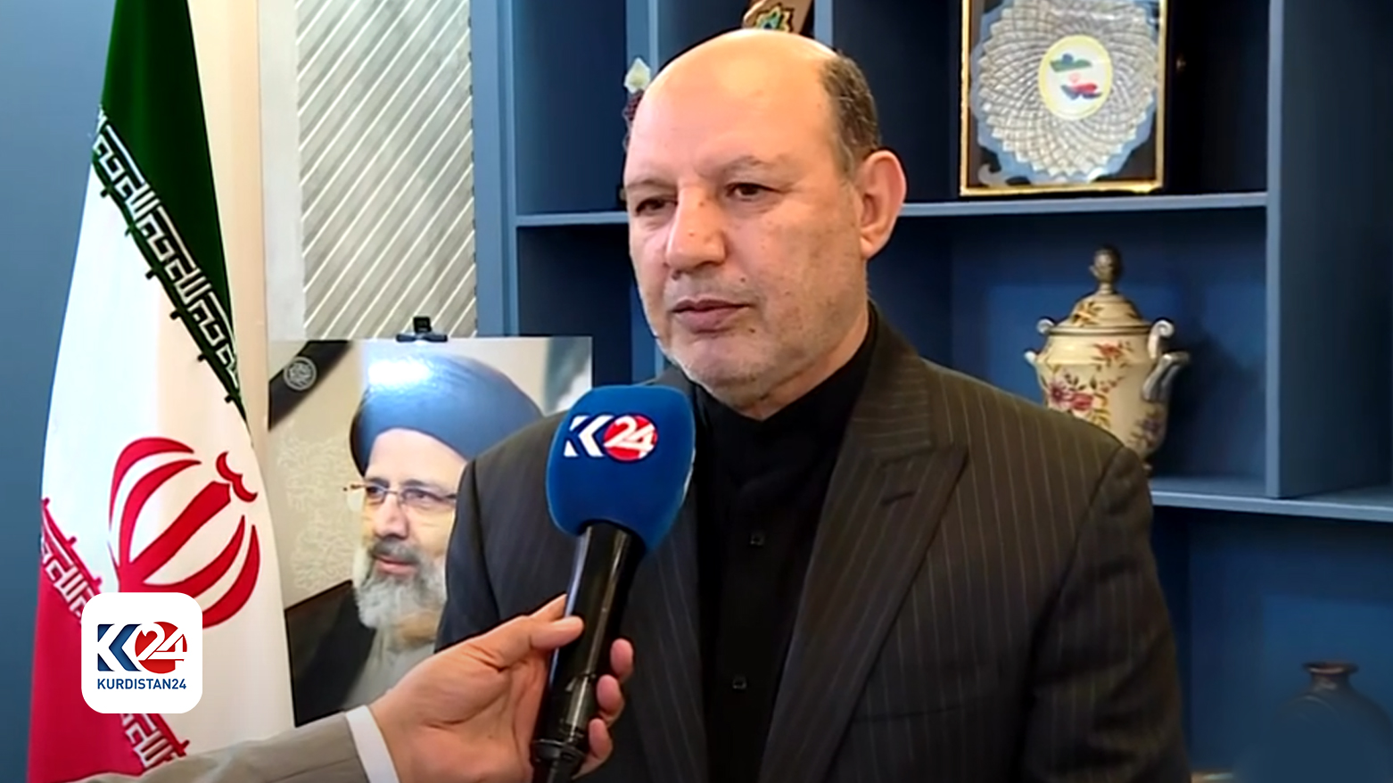 کونسوڵی ئێران لە هەولێر: بڕیار بوو هەفتەی داهاتوو ڕەئیسی سەردانی عێراق و هەرێمی کوردستان بکات