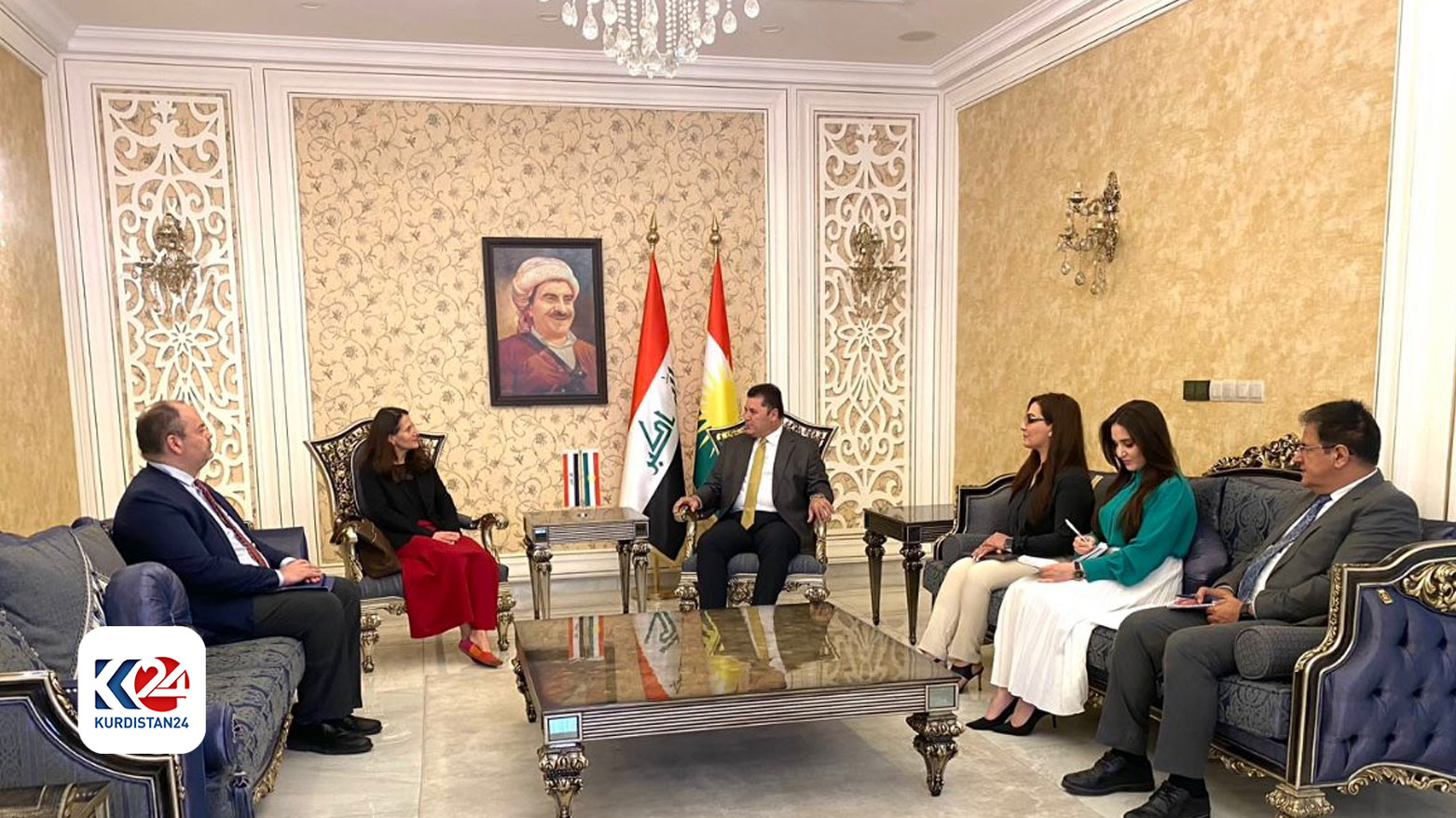 French envoy to Iraq praises KDP President Barzanis decision to grant HQ to Kirkuk University