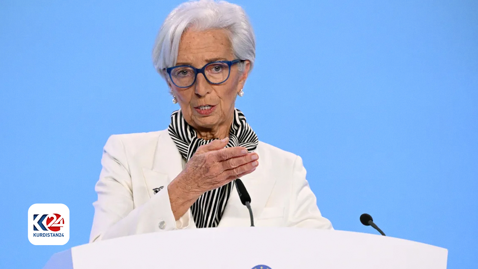 کریستین لاگارد، سەرۆکی بانکی ناوەندیی ئەورووپا