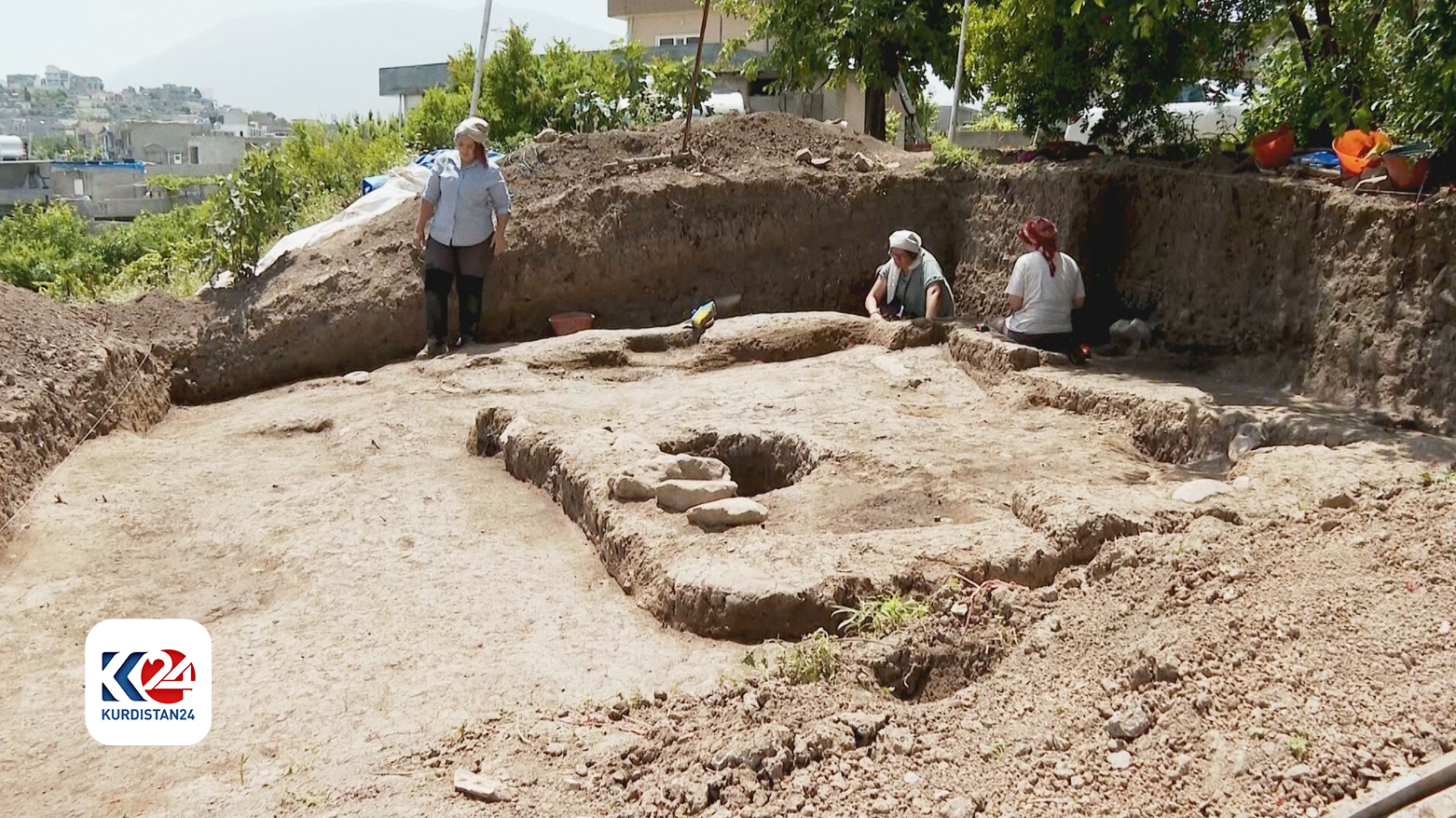 Joint archaeological team uncovers 7,000-Year-Old remains in Soran ...