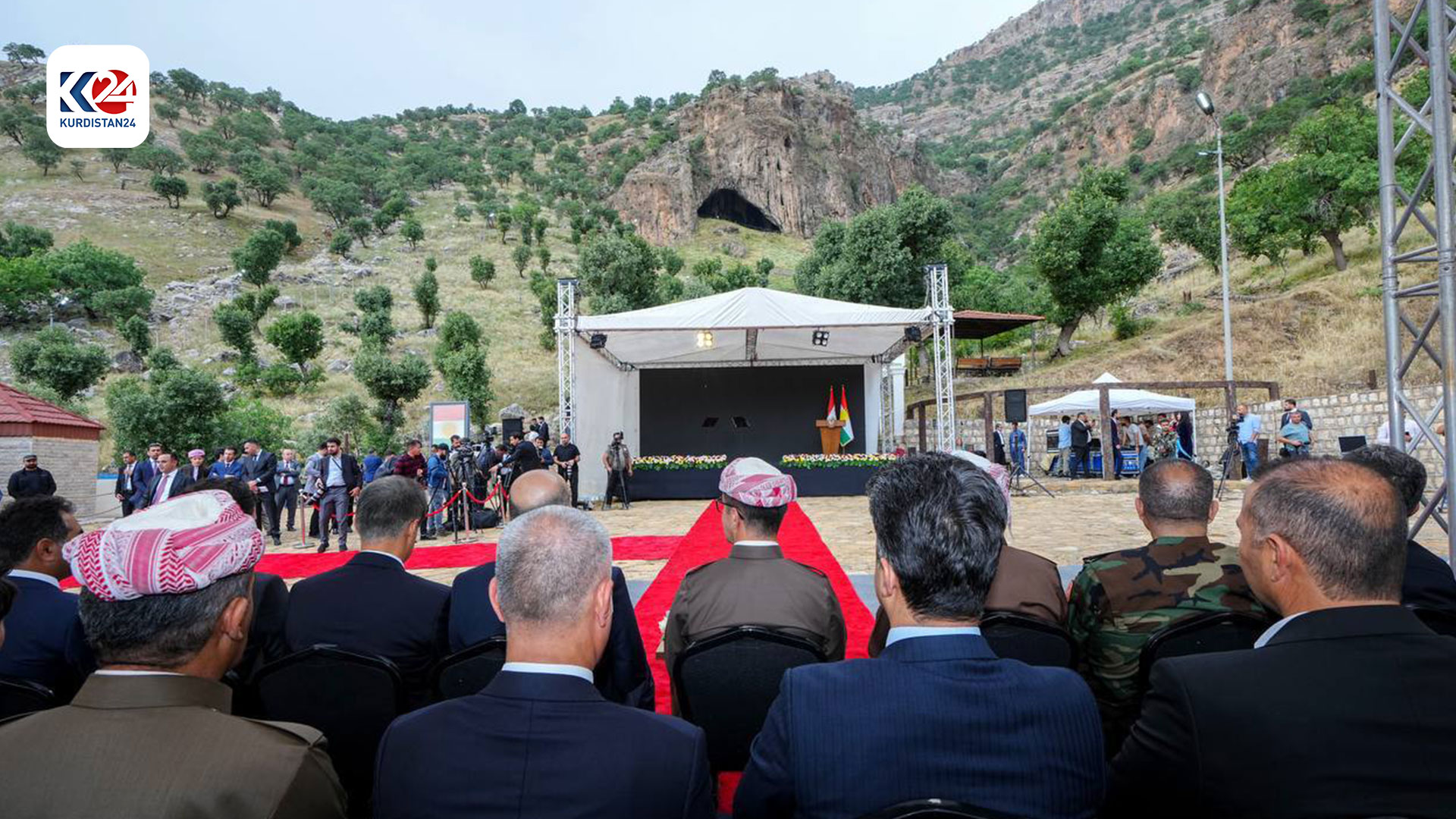 Shanidar Platform event organized by the Soran Independent Administration & KRG's Ministry of Municipalities and Tourism (Photo: Kurdistan 24)